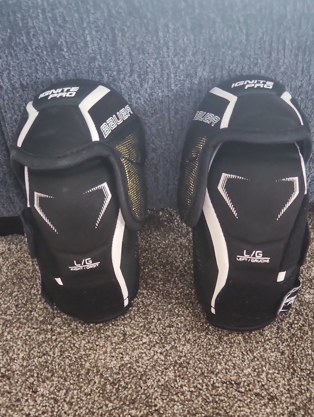Bauer Ignite Pro Elbow Guards JUNIOR LARGE